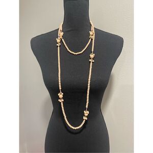 Brand New Beaded Long Necklace